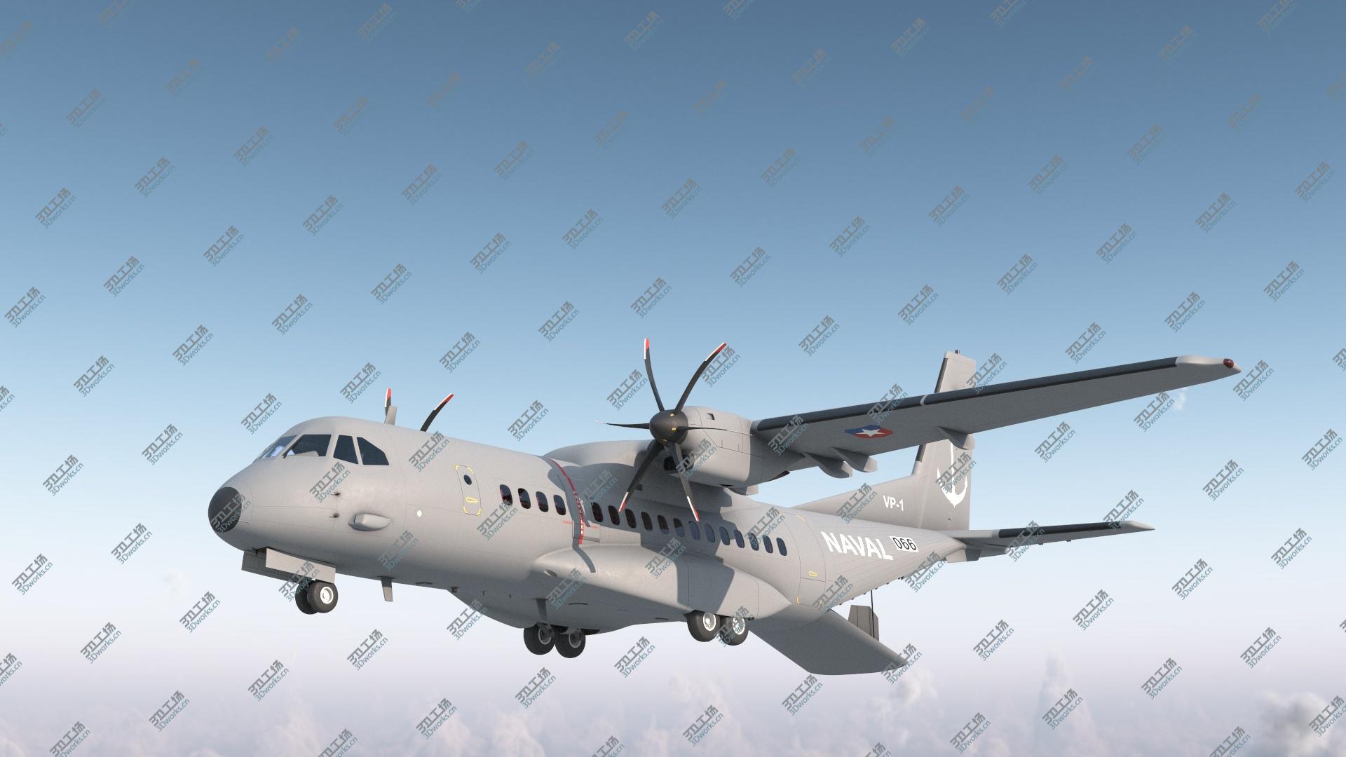 images/goods_img/20210313/Airbus C295 Twin Turboprop Maritime Patrol Aircraft 3D model/2.jpg